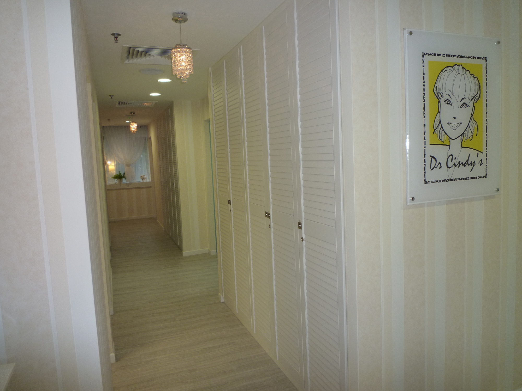 Dr Cindy's Medical Aesthetics walkway